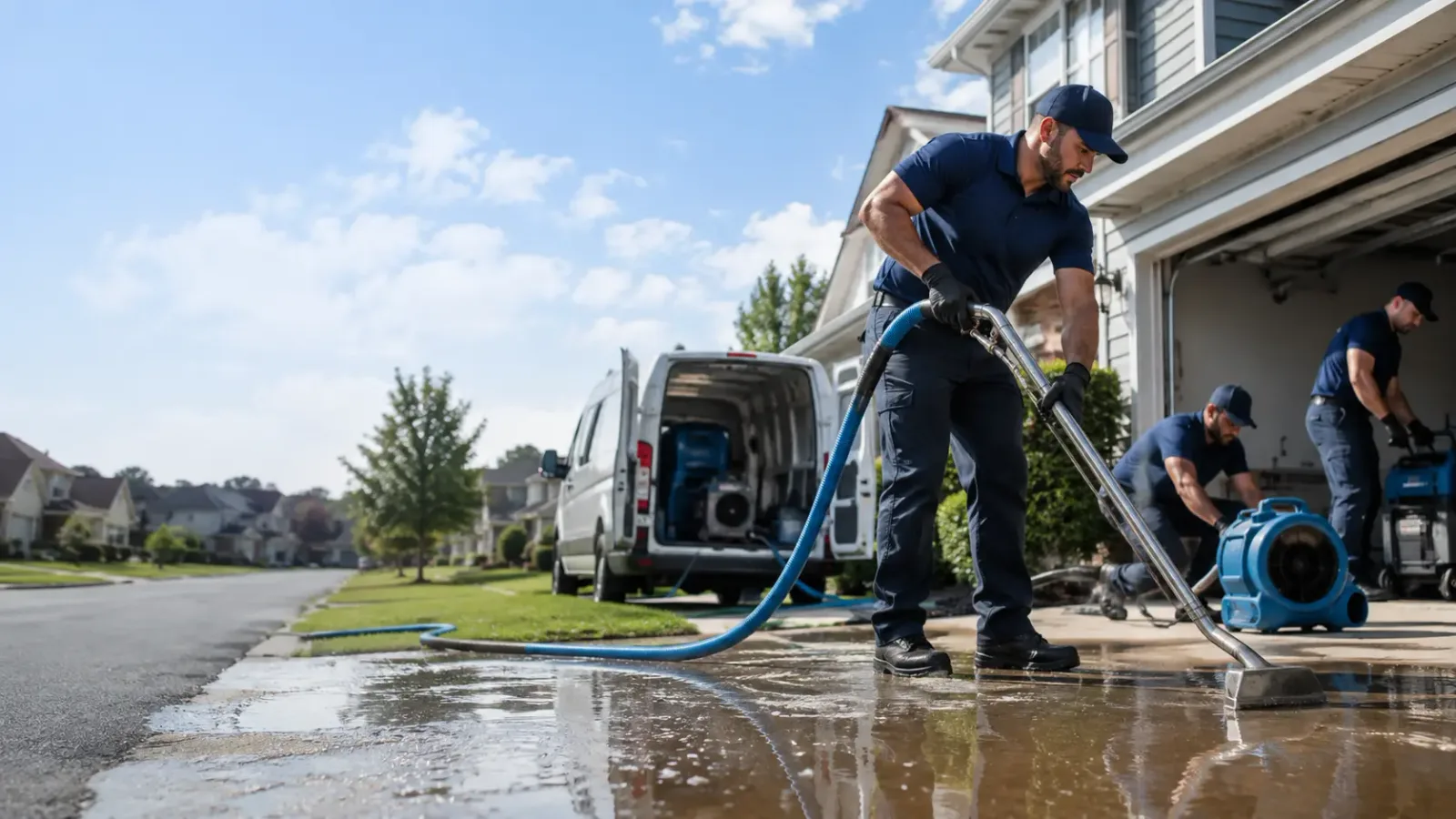Flood Damage Restoration in Strang, OK